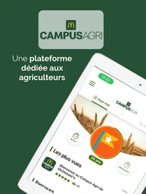 Campus Agri de McDonald's android App screenshot 2